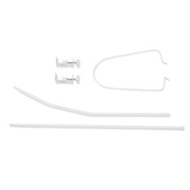Baby cot canopy bar