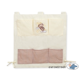 Cot tidy- Good night brown