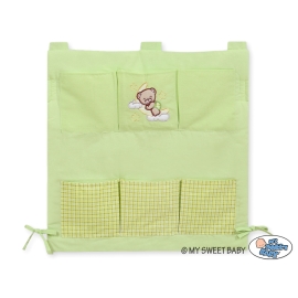 Cot tidy- Good night green