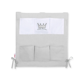 Cot tidy- Little Prince/Princess gray