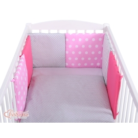 Cotbed Bedding set 8-pcs - Set 2