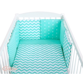 Cotbed Bedding set 8-pcs - Set 21