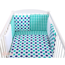 Cotbed Bedding set 8-pcs - Set 24
