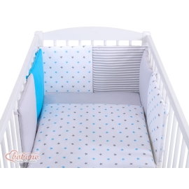 Cotbed Bedding set 8-pcs - Set 3