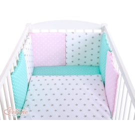 Cotbed Bedding set 8-pcs - Set 35