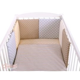 Cotbed Bedding set 8-pcs - Set 38