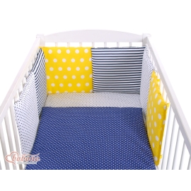 Cotbed Bedding set 8-pcs - Set 43
