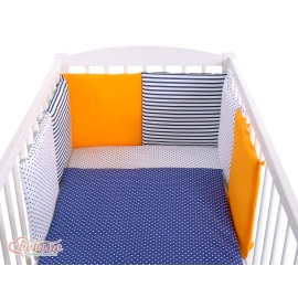 Cotbed Bedding set 8-pcs - Set 44
