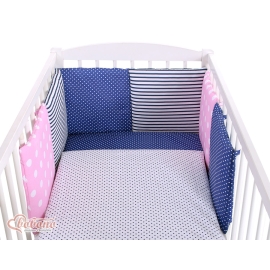 Cotbed Bedding set 8-pcs - Set 45