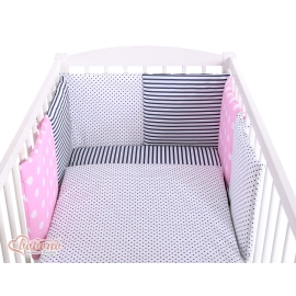 Cotbed Bedding set 8-pcs - Set 46