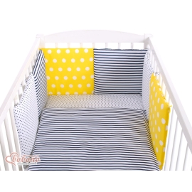 Cotbed Bedding set 8-pcs - Set 47