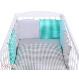 Cotbed Bedding set 8-pcs - Set 5