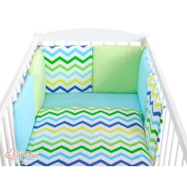 Cotbed Bedding set 8-pcs - Set 60