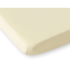 Cotton Baby Cot Sheet 140x70cm cream