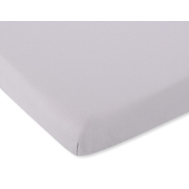 Cotton Baby Cot Sheet 140x70cm Gray