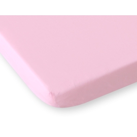Cotton Baby Cot Sheet 140x70cm pink