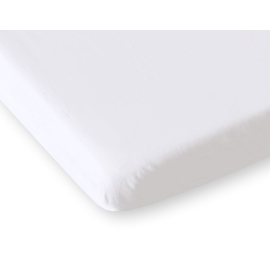 Cotton Baby Cot Sheet 140x70cm white