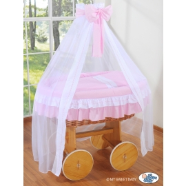 Cover set 4 pcs for Moses Basket/ Wicker crib no. 2107-119/72107-119