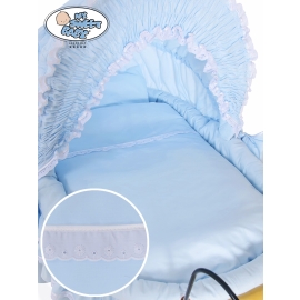 Cover set 4 pcs for Moses Masket/Wicker crib Victoria no. 2100-172 or 72100-172