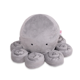 Cuddly octopus - gray