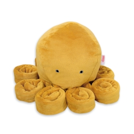 Cuddly octopus - honey yellow
