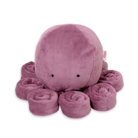 Cuddly octopus - pastel pink
