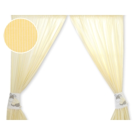 Curtains for baby room- Donkey Luca yellow