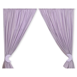 Curtains for baby room- Good night lilac