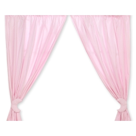 Curtains for baby room- Good night pink