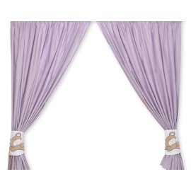 Curtains for baby room- Teddy Bear Baranaba lilac