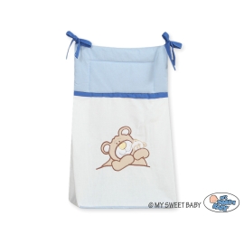 Diaper bag- Teddy bear Barnaba blue