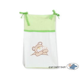 Diaper bag- Teddy bear Barnaba green