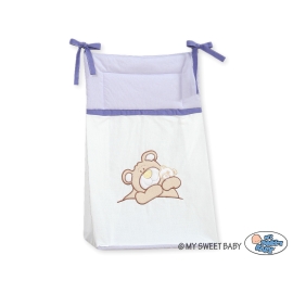 Diaper bag- Teddy bear Barnaba lilac