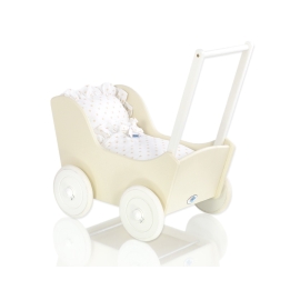 Doll pram Mila Cream -754