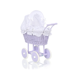 Doll pram no. 91699White Bedding Set
