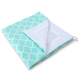 Double-sided teepee playmat- Marocco mint