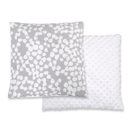 Doublesided Baby - Rest Decorative Pillow - bubbles gray