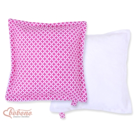 Doublesided Baby - Rest Decorative Pillow- pink flowers