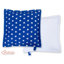 Doublesided Baby - Rest Decorative Pillow- Stars dark blue