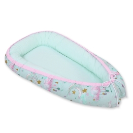 Doublesided Babynest- moons mint