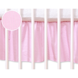 Dust rufle 120x60cm- Donkey Luca pink