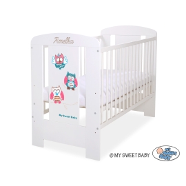 Engrave on the front of baby cot no 5017-07