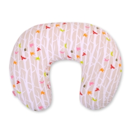 Extra cover for feeding pillow- beige trees