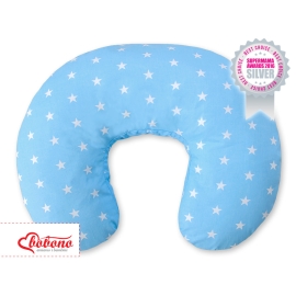 Extra cover for feeding pillow- Blue Stars