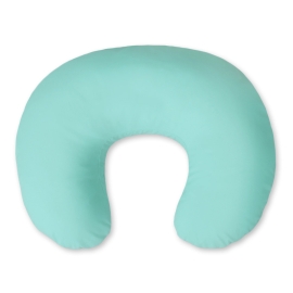 Extra cover for feeding pillow- Hanging Hearts mint