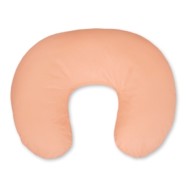 Extra cover for feeding pillow- Hanging Hearts peach