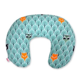 Extra cover for feeding pillow- mint forest
