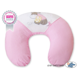 Extra cover for feeding pilow- Donkey Luca pink