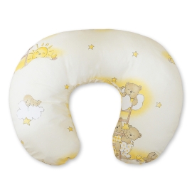 Feeding pillow for Baby- Basic Cream ladders