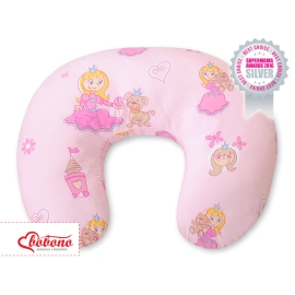 Feeding pillow for Baby- Basic pink princess